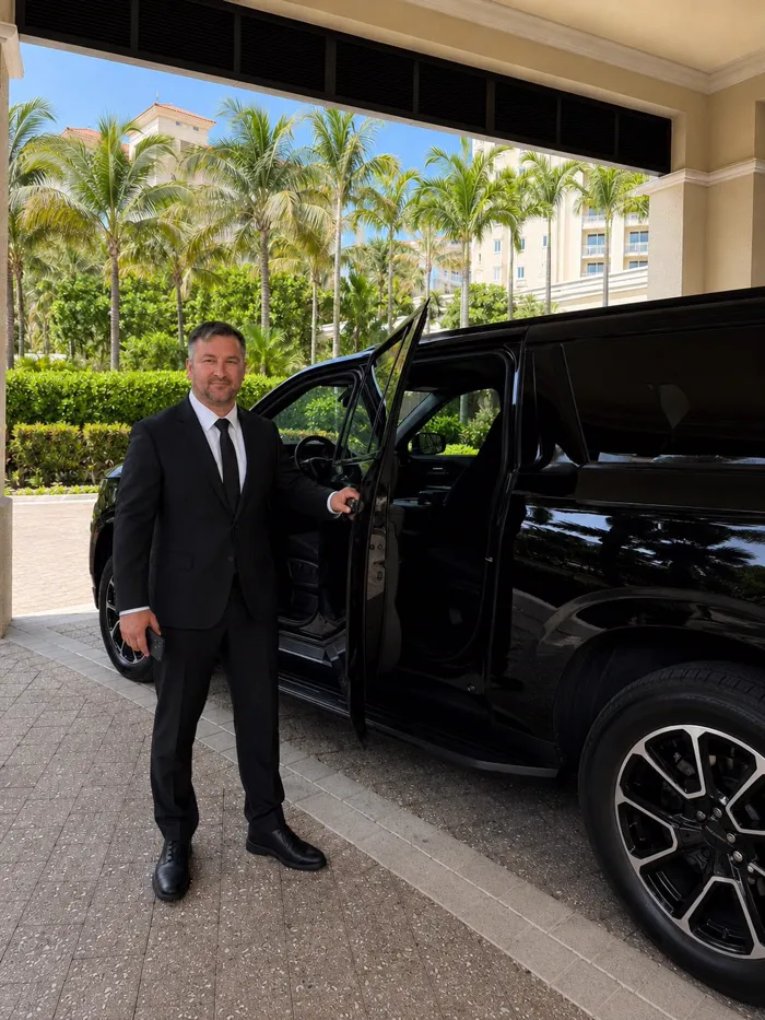 Recogida de un chófer de Onyx cerca de Sunny Isles Beach